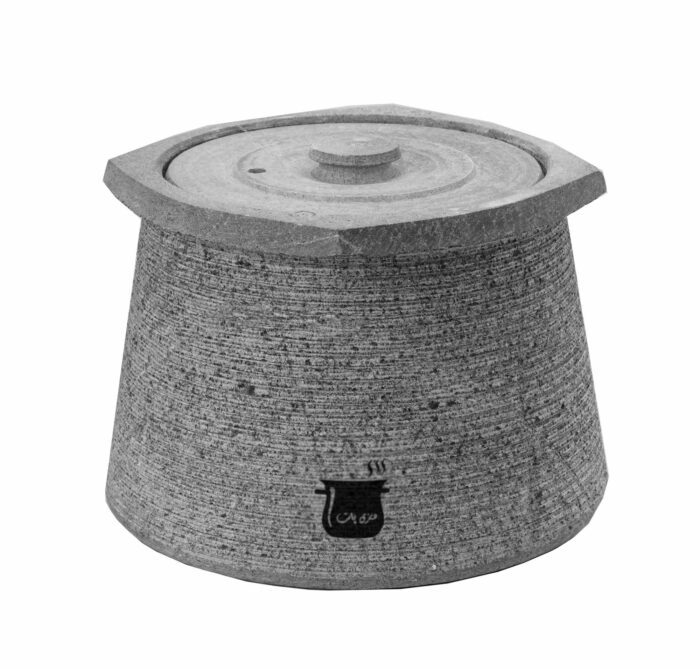 traditional stone cooking pot